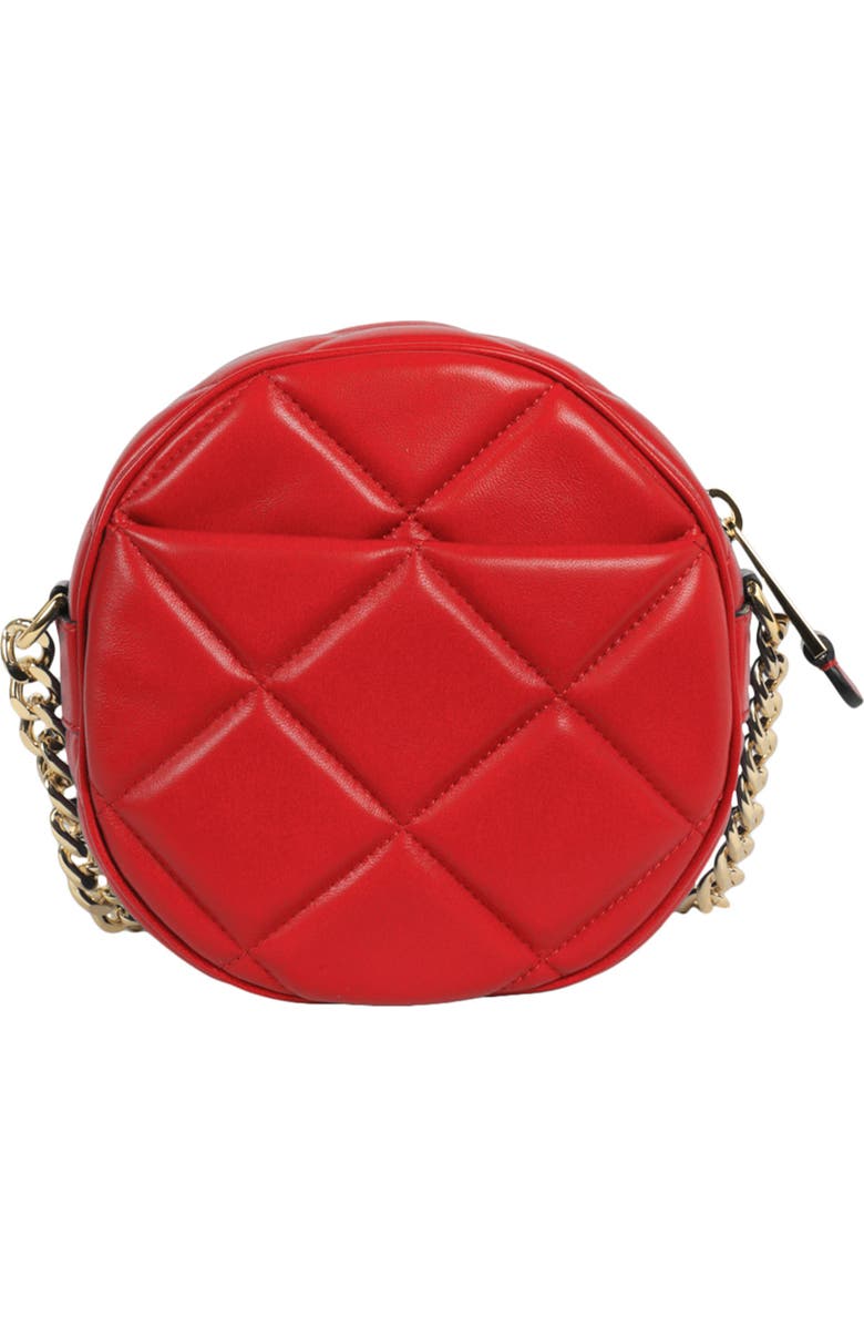Moschino Quilted Heart Crossbody Bag, Alternate, color,