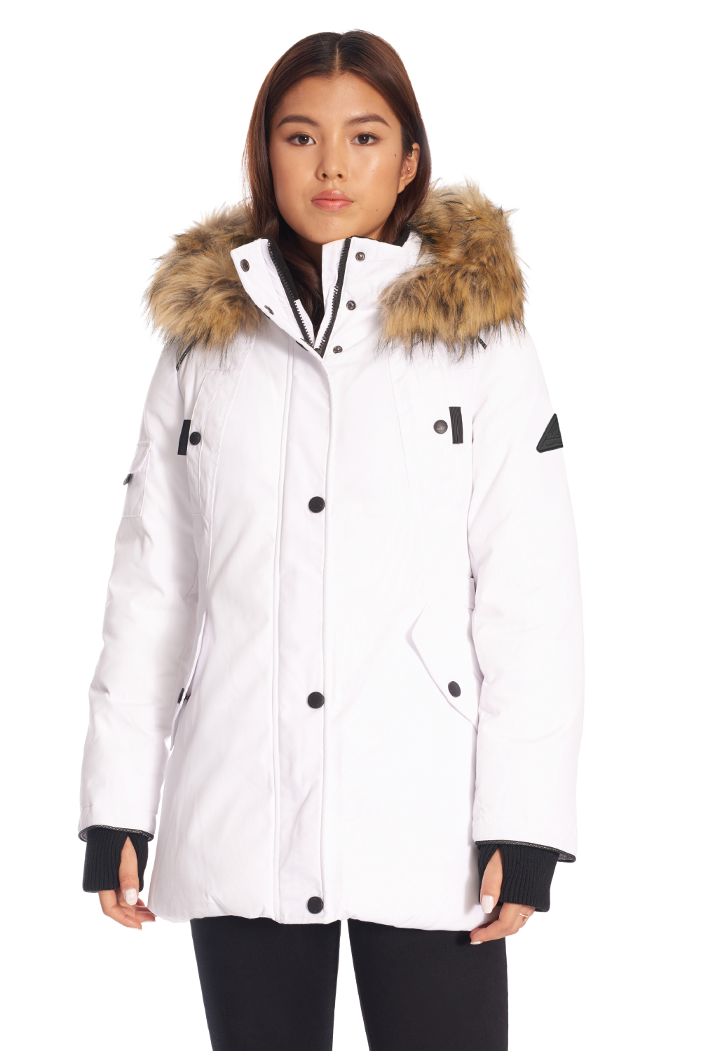 GLACIER - Vegan Down Classic Winter Parka Jacket - image 3