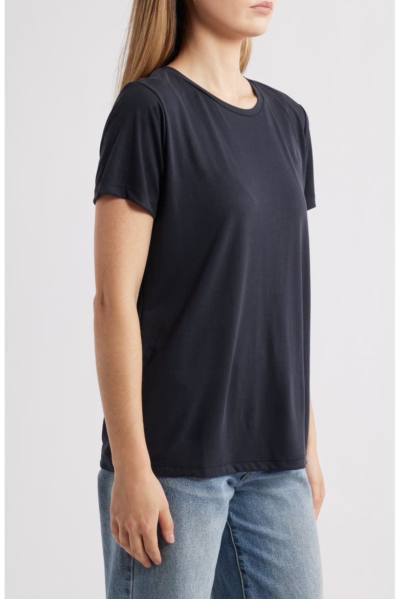Short Sleeve Relaxed Fit T-Shirt, Alternate, color, BLACK