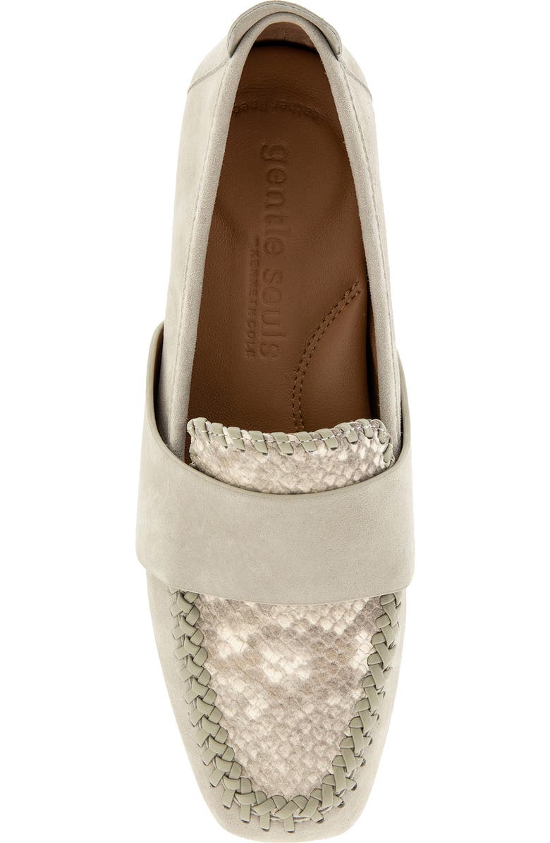 Gentle Souls Sandra Loafer, Alternate, color, Taupe Snake