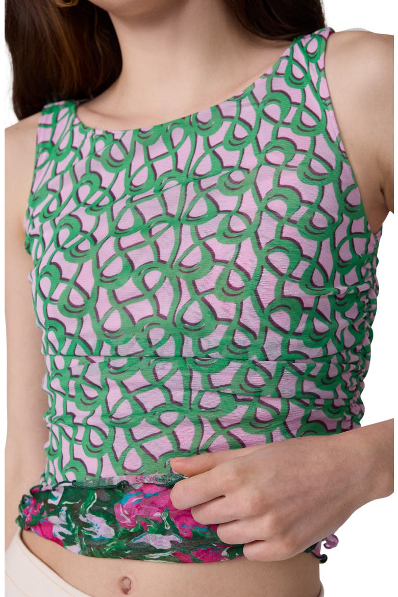 Athena Reversible Sleeveless Top, Alternate, color, PROVENCE GOSSIP PINK