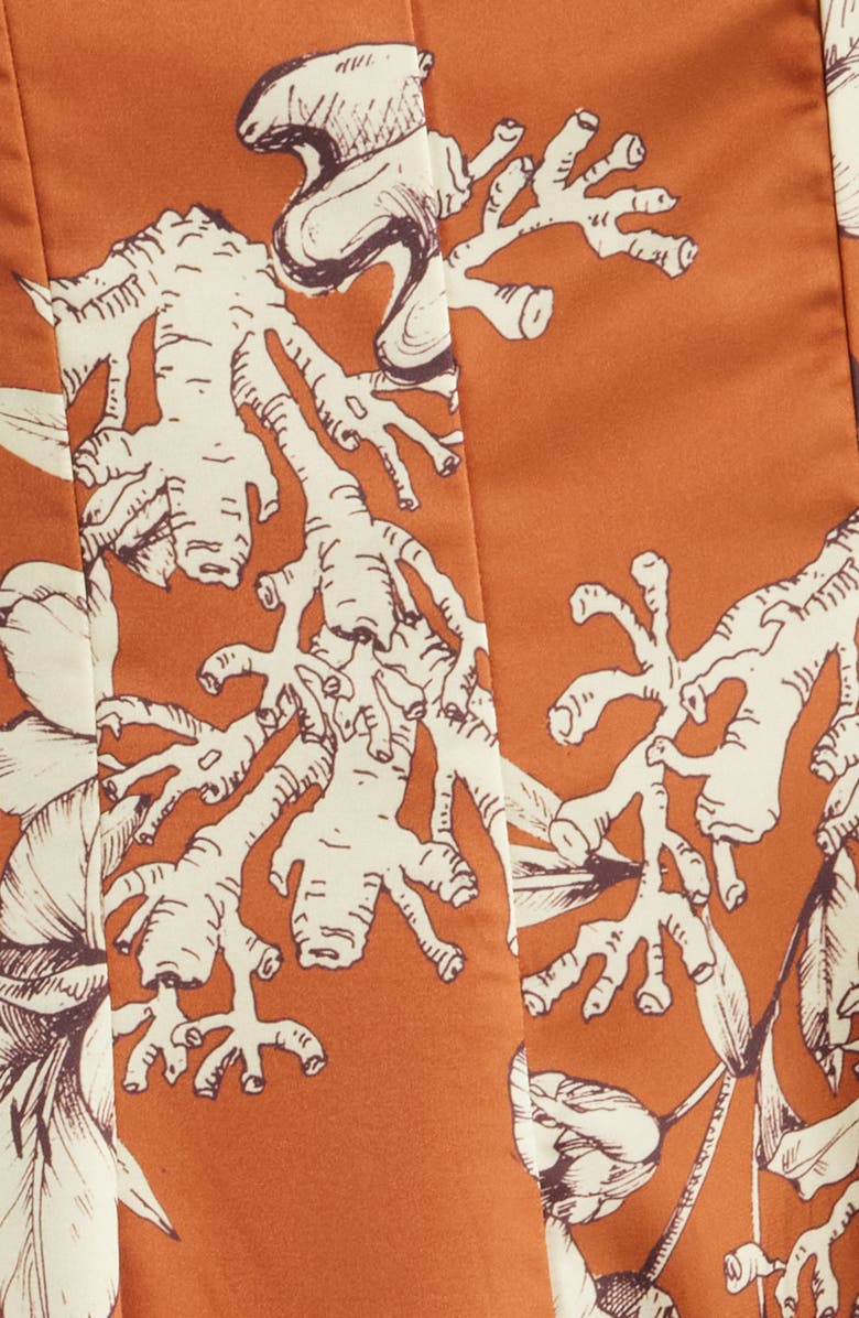 CIEBON Carisa Sleeveless Flare Maxi Dress, Alternate, color, Amber