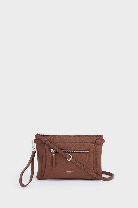 The Ruby Leather Crossbody Bag