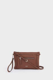 Osprey London The Ruby Leather Crossbody Bag