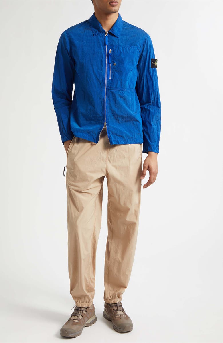 Stone Island Stretch Cotton Track Pants, Alternate, color, Desert