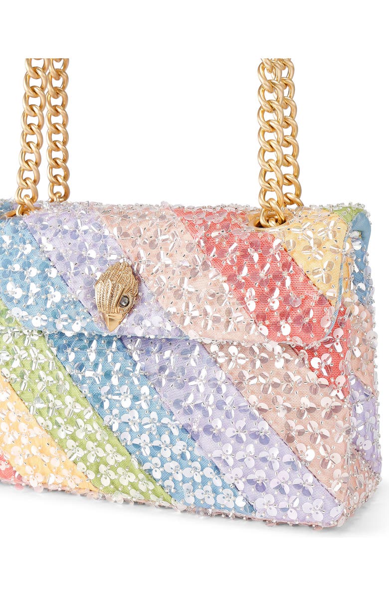 Kurt Geiger London Large Kensington Sequin Convertible Shoulder Bag, Alternate, color, Multi Pastel
