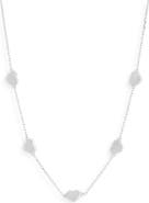 NORDSTROM RACK Heart Station Link Necklace