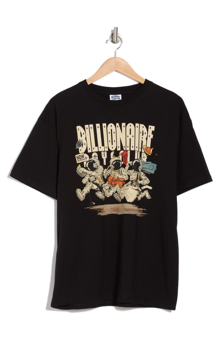 Billionaire Boys Club Now Boarding Cotton Graphic T-Shirt, Alternate, color,