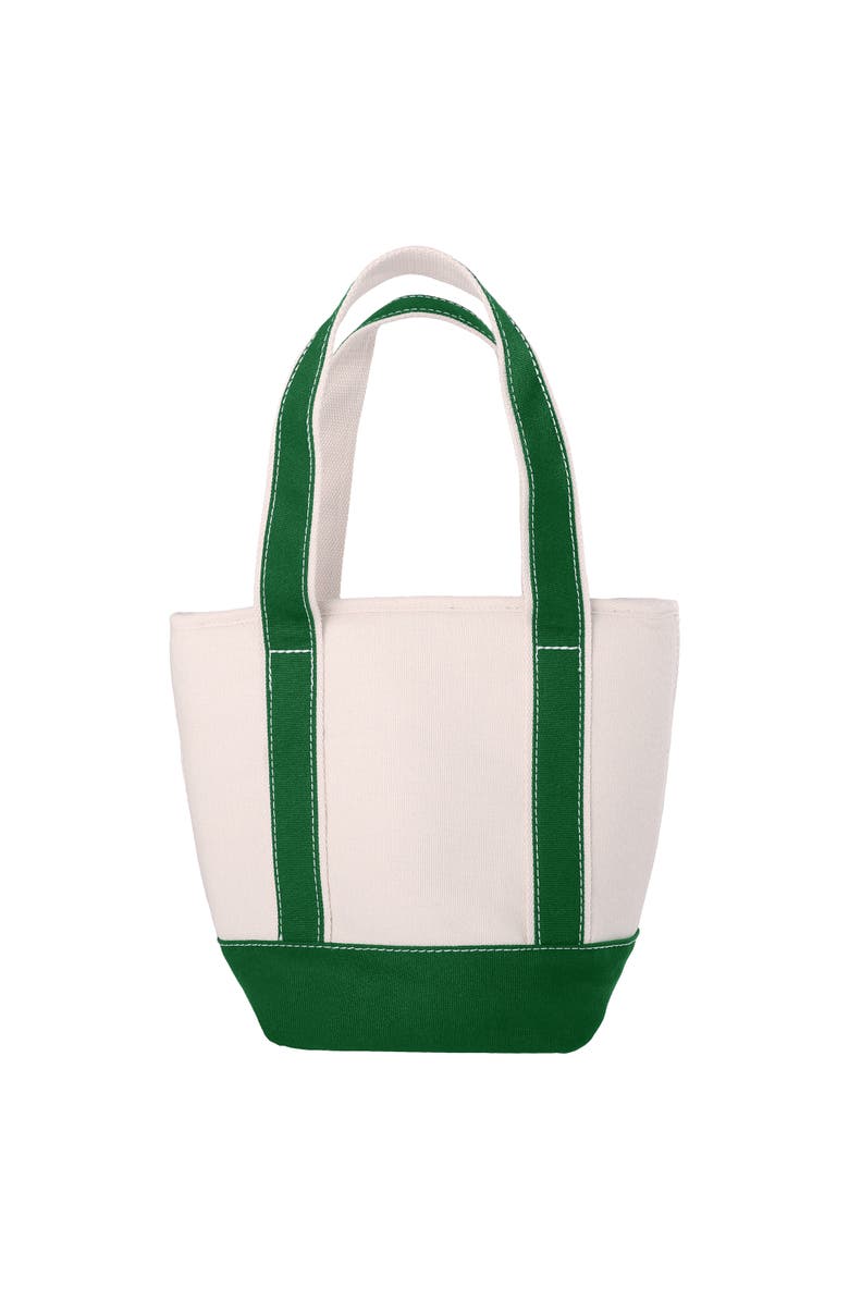 Lands' End Small Insulated Tote Bag with Zip Closure, Travel Cooler Bag for the Pool, Park, and Day Trips, Alternate, color, Kelly Green