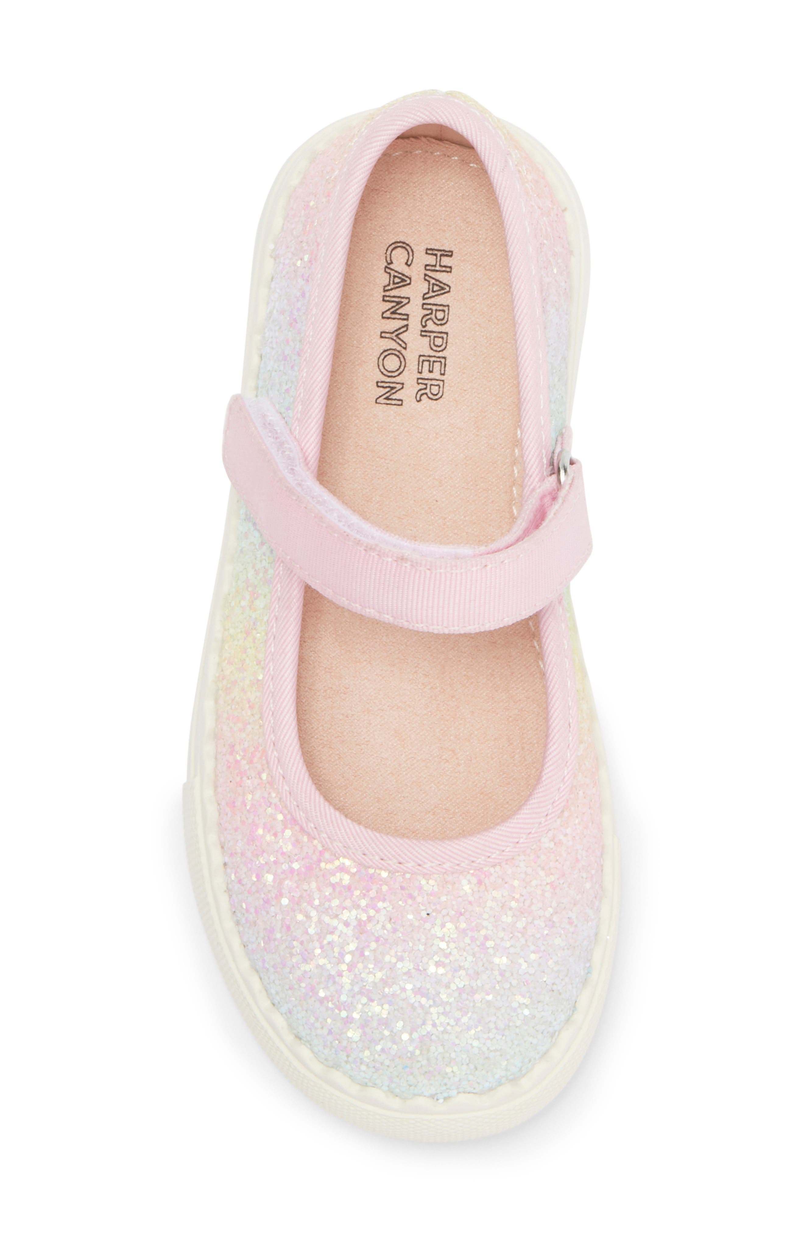 Harper Canyon Kids' Pearlla Play Glitter Sneaker, Alternate, color, 