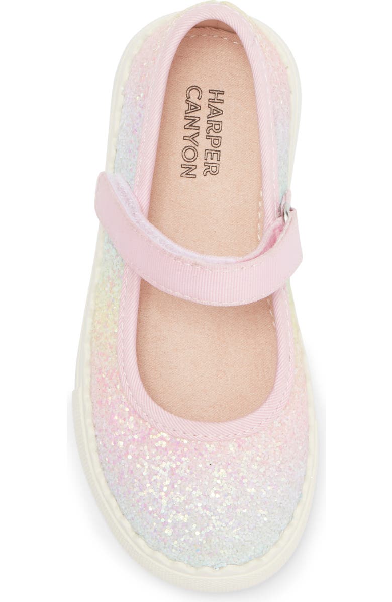 Harper Canyon Kids' Pearlla Play Glitter Sneaker, Alternate, color,