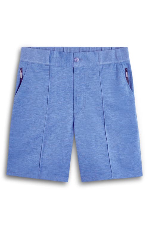 Bugatchi Soft Touch Knit Pintuck Pants In Cobalt
