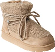 bebe Kids' Faux Shearling Hybrid Boot