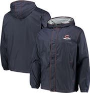 DUNBROOKE Men's Dunbrooke Navy Chicago Bears Logo Legacy Stadium Full-Zip Jacket