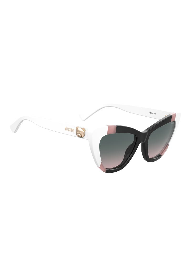 54mm Gradient Cat Eye Sunglasses, Alternate, color, 03H2-JP