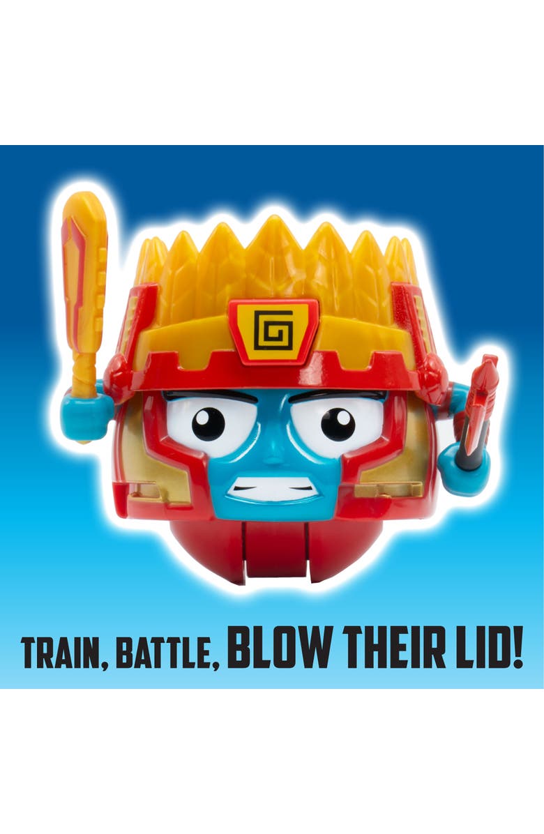 Battle Ballz Training Pack Volcanon Weapon Wielding Toy Warrior, 5+, Alternate, color, Multicolored