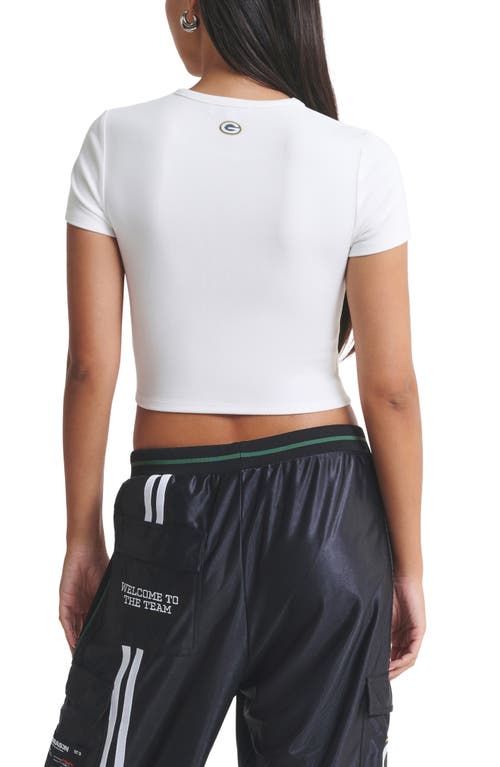 Off Season Nfl Team Appliqué Baby Tee In White