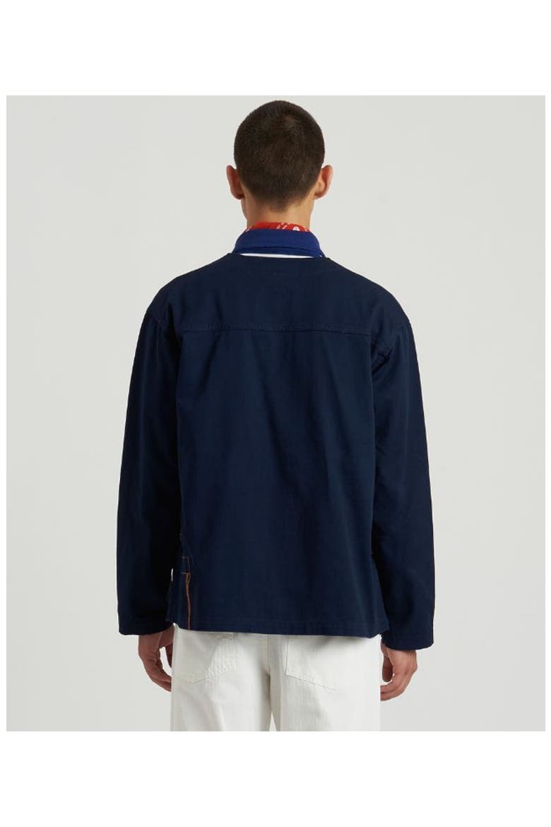 Vintage Baseball Inspired Overshirt, Alternate, color, Blue