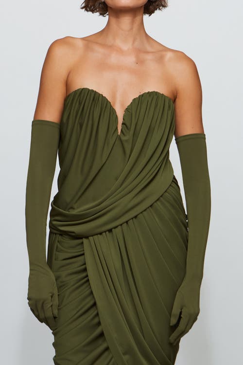 Et Ochs Spencer Midi Dress In Green