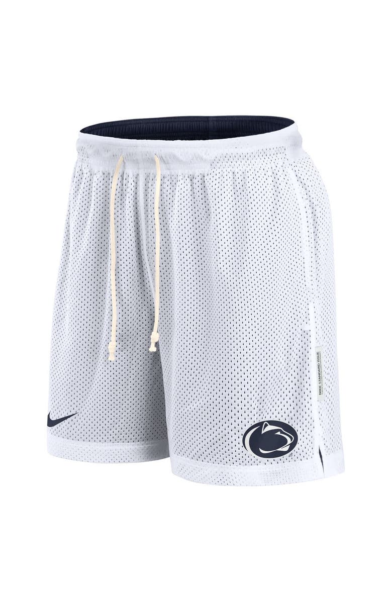 Nike Men's Nike White/Navy Penn State Nittany Lions Primetime Reversible Performance Shorts, Alternate, color, 