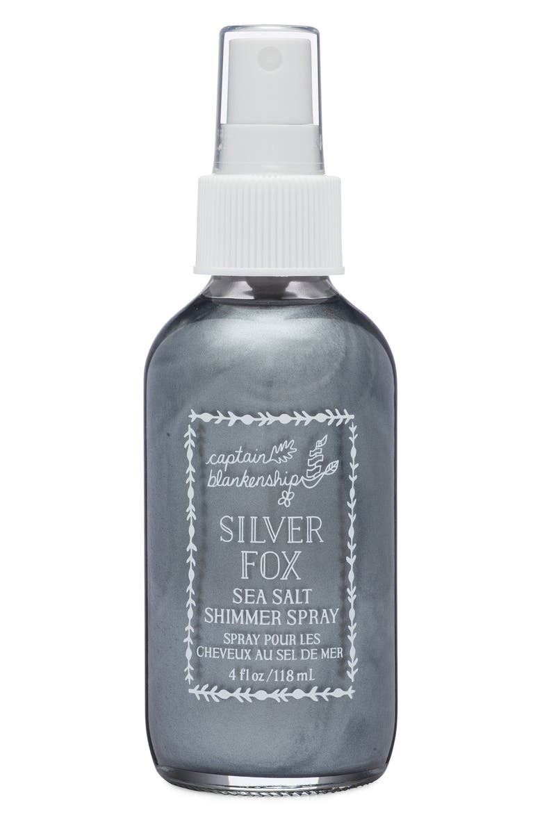 Captain Blankenship Silver Fox Sunset Sea Salt Shimmer Spray, Main, color, 