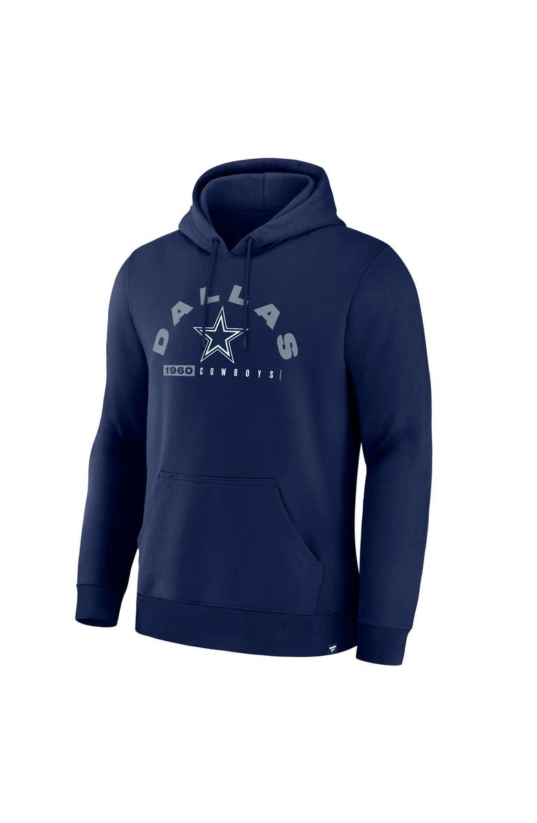 FANATICS Men's Fanatics Navy Dallas Cowboys Delay of Game Legacy Pullover Hoodie, Alternate, color, Navy