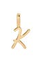  Gold Vermeil Initial K