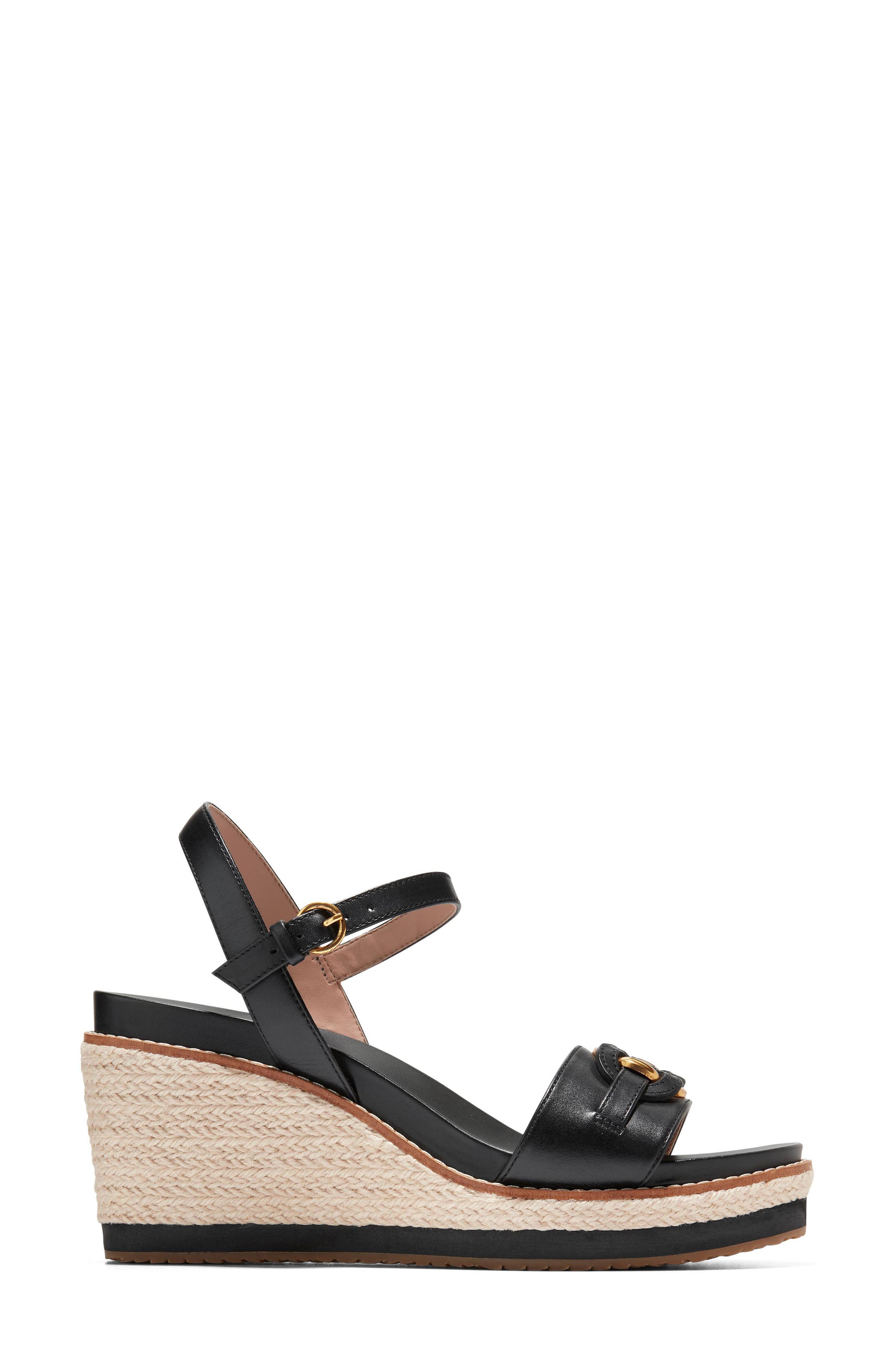 Cole Haan Cloudfeel Espadrille Wedge Sandal, Alternate, color, 