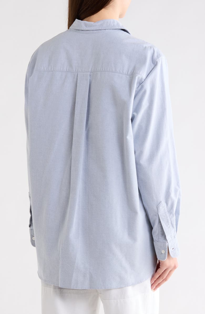 Frank & Eileen Joedy Cotton Button-Up Shirt, Alternate, color, Indigo Oxford