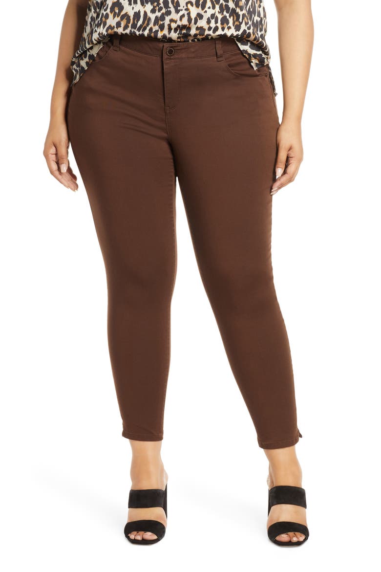 Ab-Solution Ankle Skimmer Jeans (Nordstrom Exclusive), Main, color, COLD BREW