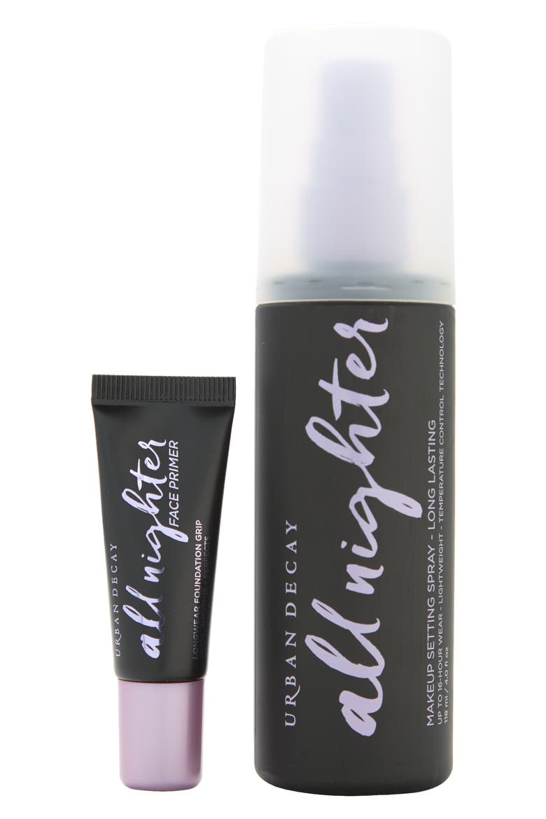 All Nighter Primer & Setting Spray Duo, Main, color, NO COLOR