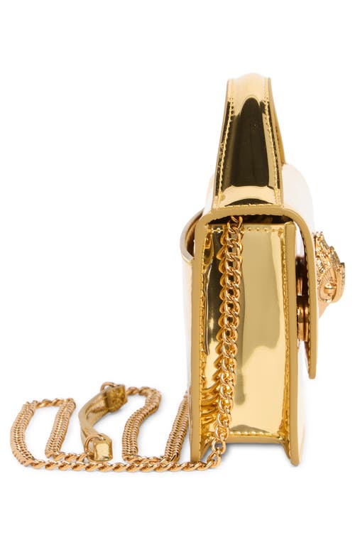 Kurt Geiger London Small Bond Top Handle Bag In Gold