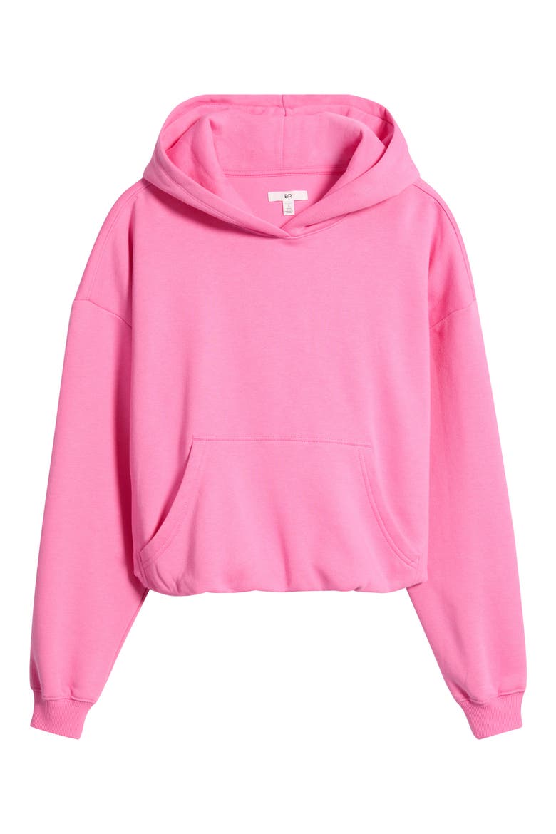 Bubble Hoodie, Alternate, color, PINK AURORA