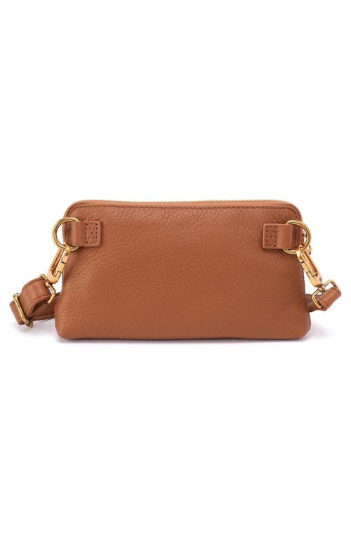 Hobo Slim Fern Leather Belt Bag In Warm Honey