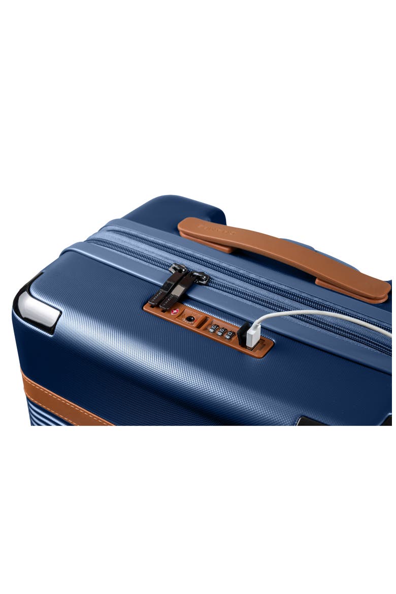 Vintage III Hardside 3-Piece Luggage Set, Alternate, color, NAVY