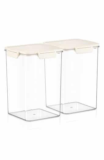 Set of 2 Airtight Food Storage Containers