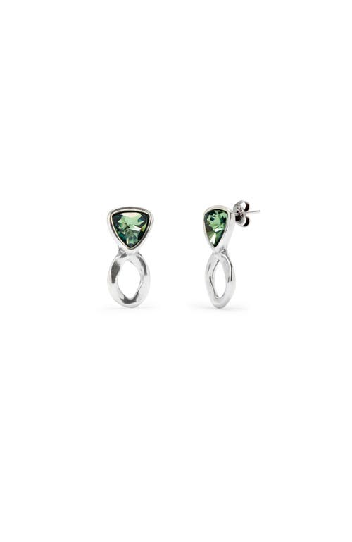 Unode50 Green Cluster Studs In Metallic