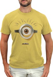 Despicable Me Men's Despicable Me Minion Costume  Graphic T-Shirt