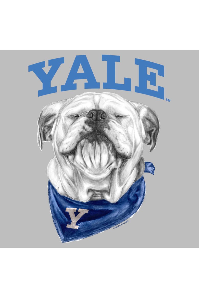 Men's Yale University Happy Handsome Dan Logo  Graphic T-Shirt, Alternate, color, Sport Grey