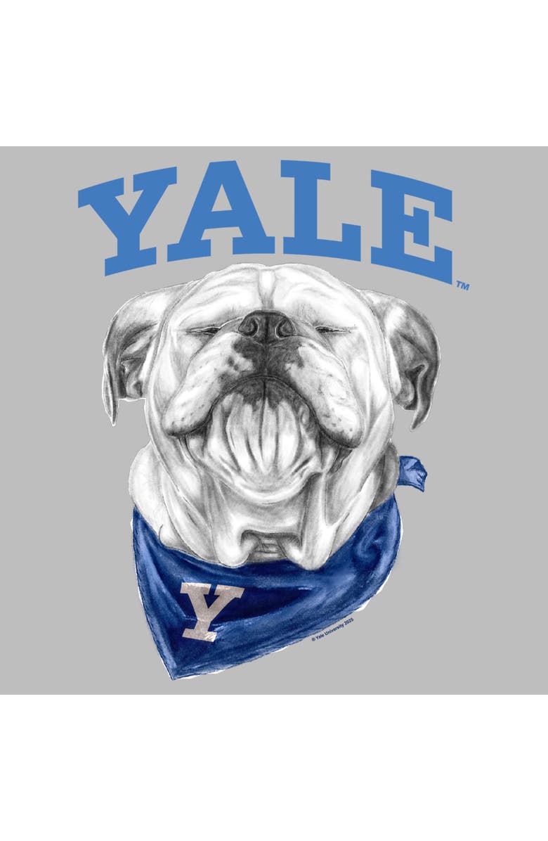 Yale University Men's Yale University Happy Handsome Dan Logo Graphic T-Shirt, Alternate, color, Sport Grey