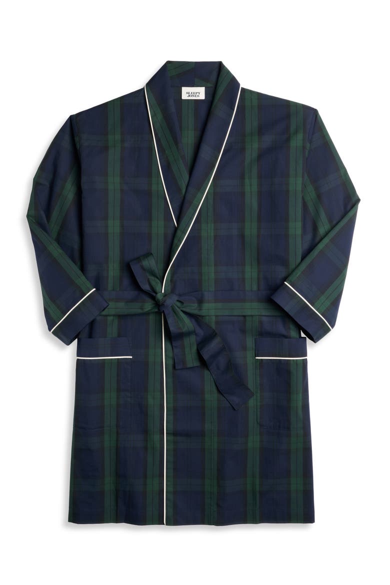 Isa Short Robe, Alternate, color, Blackwatch
