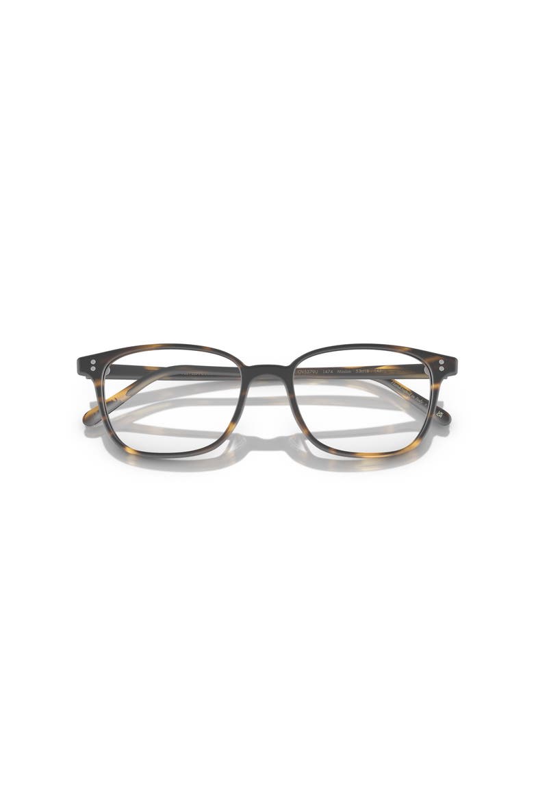51mm Square optical glasses, Alternate, color, Brown