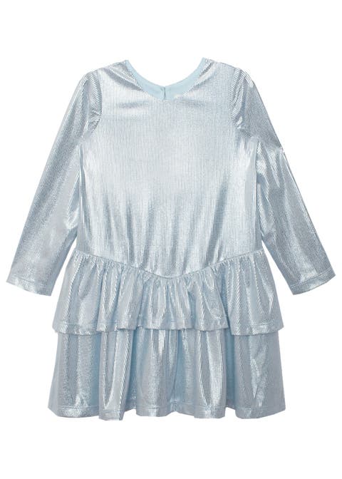 Sparkle and Spin Blue Dress