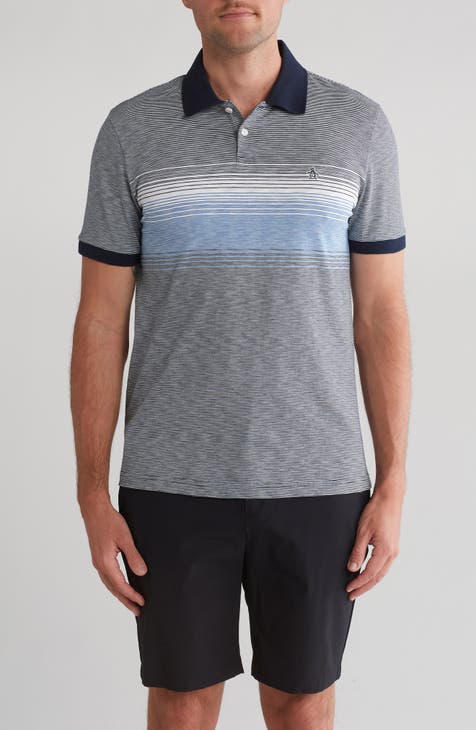 Stripe Cotton Polo Shirt