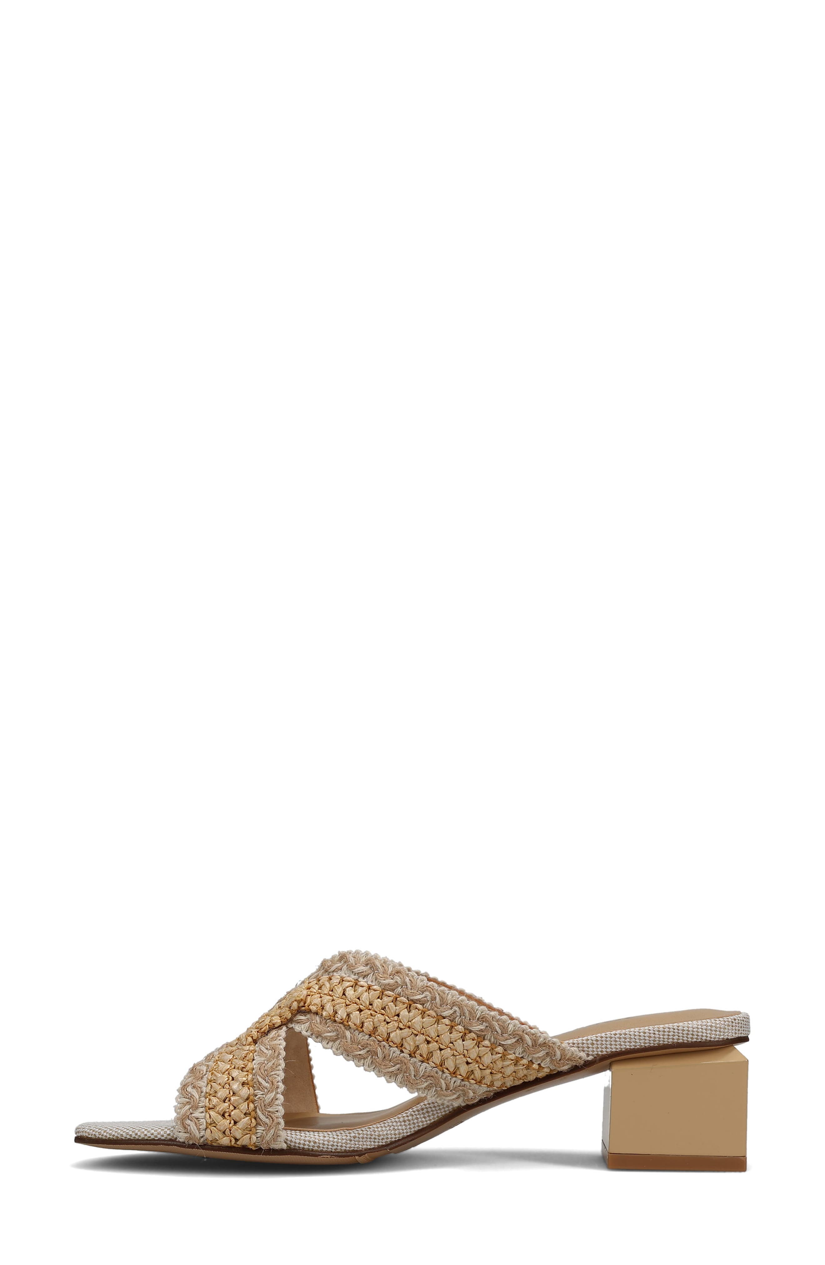 VANELi Cyndia Block Heel Sandal, Alternate, color, Cream