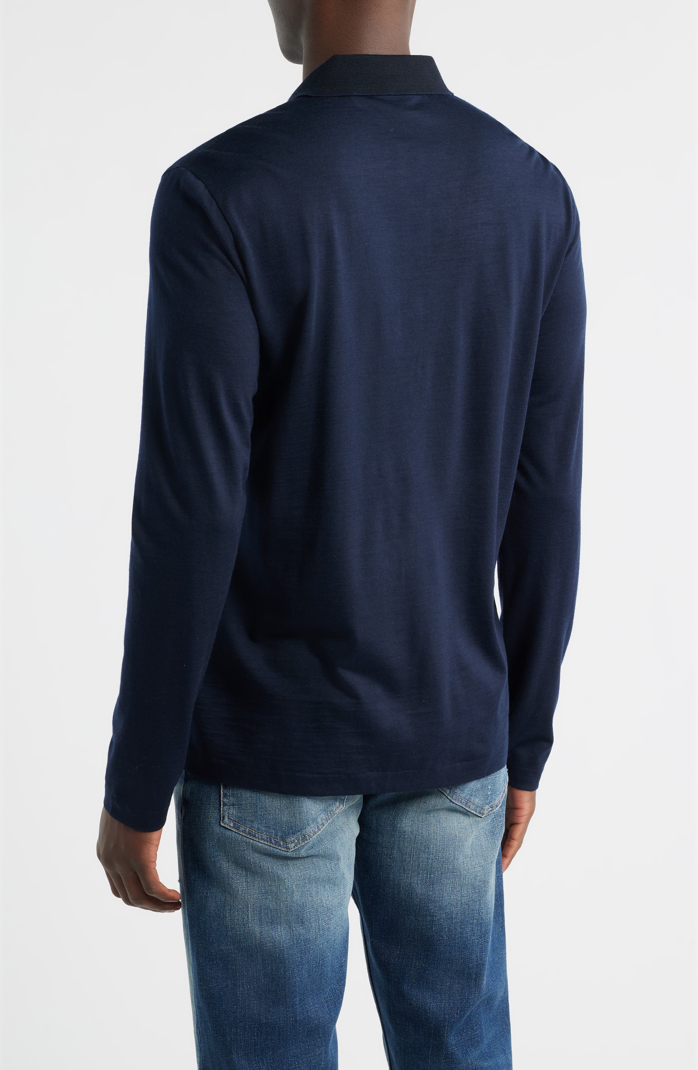 Pado 110 Long Sleeve Wool Polo - image 2