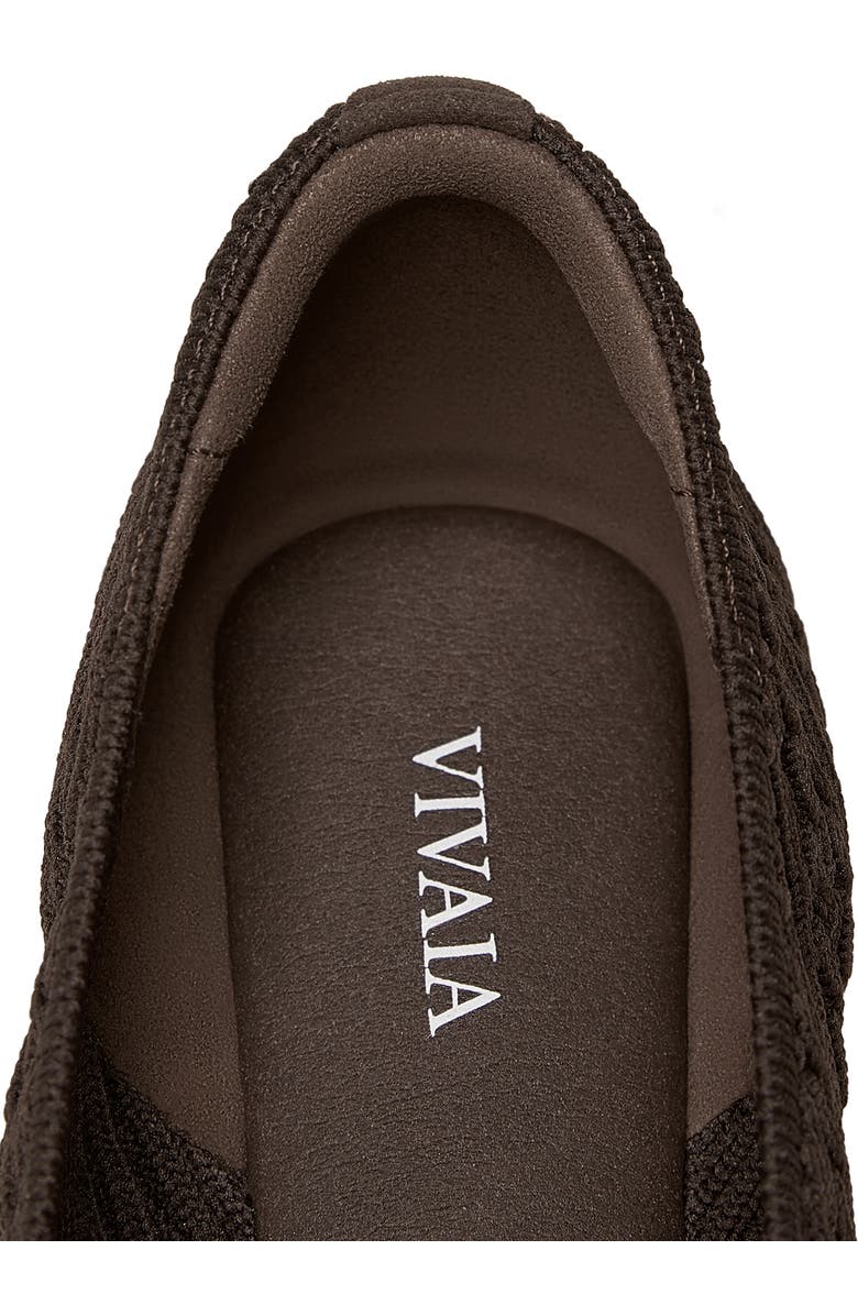 VIVAIA T-Bar Ballet Flats, Alternate, color, Dark Chocolate