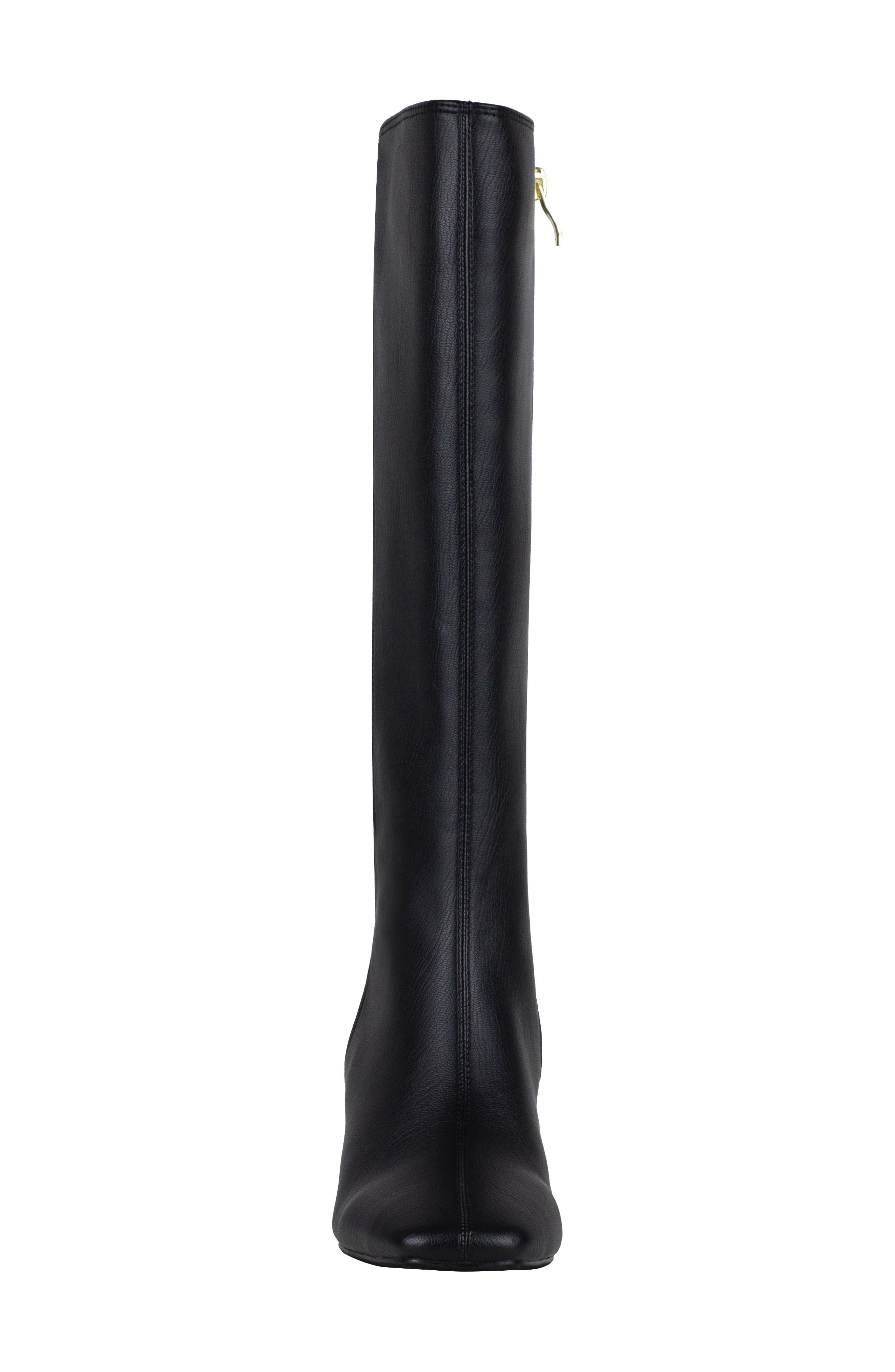 NINETY UNION Bridge Block Heel Knee High Boot, Alternate, color, Black