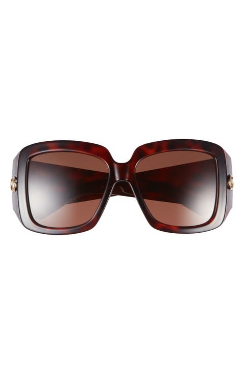 55mm Square Sunglasses