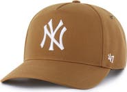 CARHARTT X 47 Men's Carhartt x '47 Brown New York Yankees Hitch Adjustable Hat